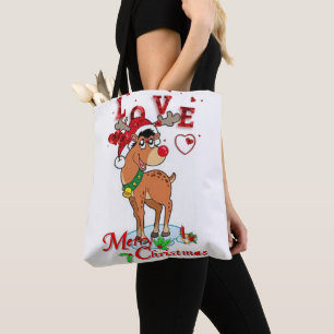 Jul Kvinnors Tote bags Tygkasse