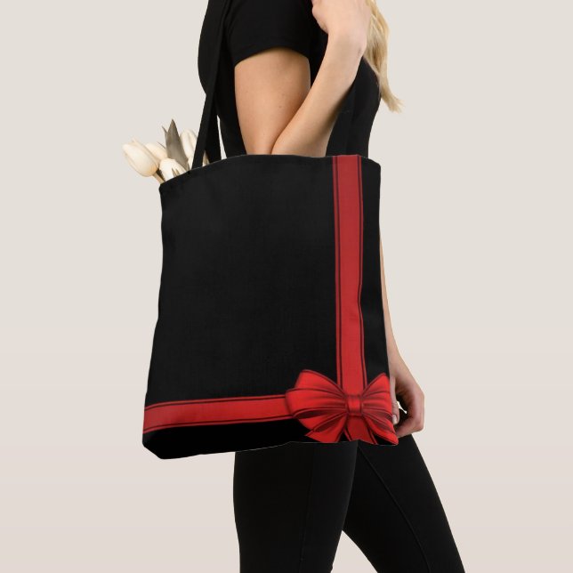 Jul Kvinnors Tote bags Tygkasse (Närbild)