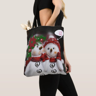 Jul Kvinnors Tote bags Tygkasse