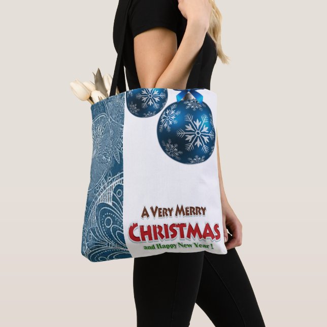 Jul Kvinnors Tote bags Tygkasse (Närbild)