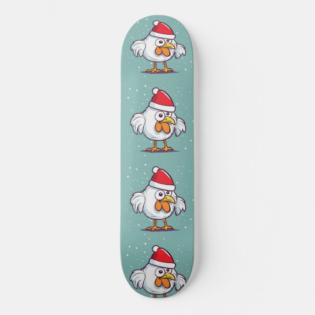 Jul-kyckling Skateboard (Framsida)