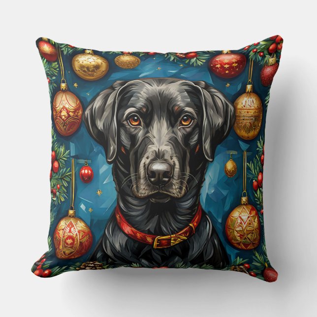 Jul Labrador hund Kudde (Framsida)
