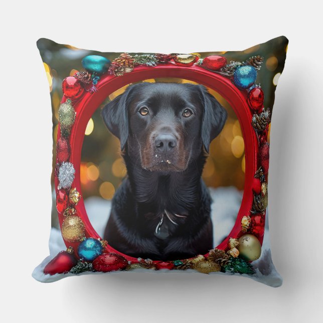Jul Labradort hund Kudde (Framsida)