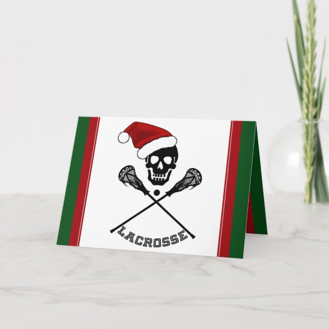 Jul Lacrosse Helgkort (Framsida)