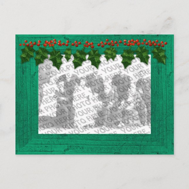 Jul Lägg till ditt vykort för foto Ram (Framsida)