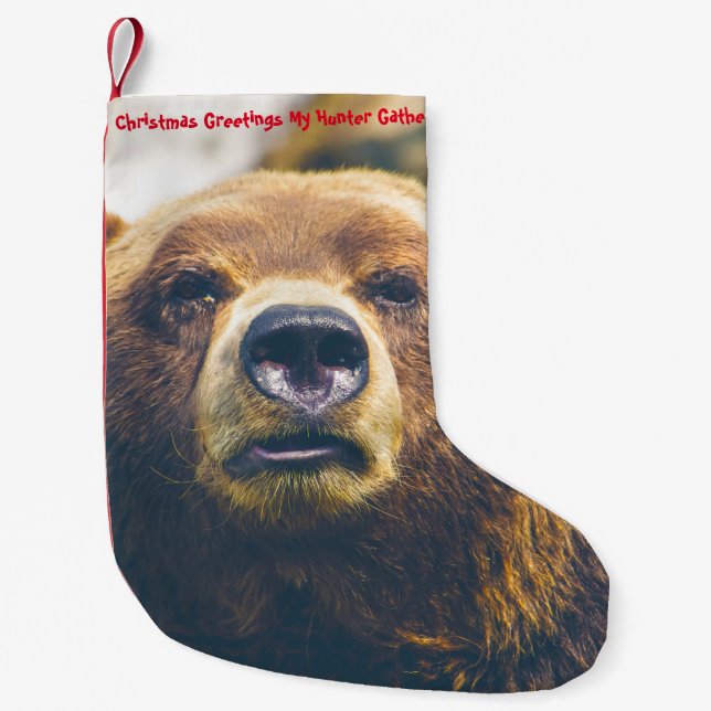 Jul-lagning Min Hunter Gatherer Liten Julstrumpa (Framsidan)