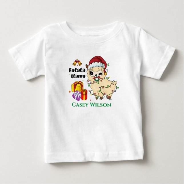 Jul Lammabarn T-Shirt (Framsida)