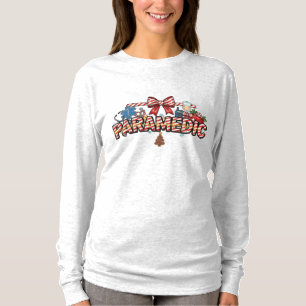 Jul-langärmad för ambulanspersonal t shirt