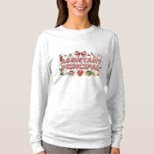 Jul-Långärmad för assisterande rektor T Shirt