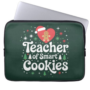Jul Lärare För Smarta Kakor Laptop Fodral