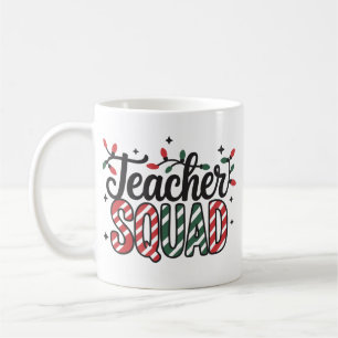 Jul Lärarlag Rolig Merry Xmas-fest Kaffemugg