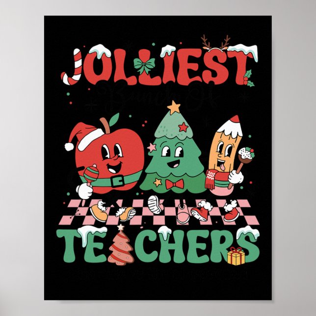 Jul: Lärarnas friaste lag Cute Groovy X Poster (Framsidan)