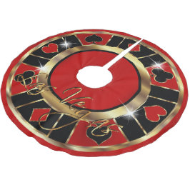 Jul Las Vegas Stil Julgransmatta Borstad Polyester