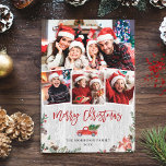 Jul Lastbil Rustic White Birch Bark 4 Foto Julkort<br><div class="desc">Sänder hälsning av säsongen med det här "Lastbil Rustic White Birch Bark 4 Photo Kraft Papper look Helgdag Card". (1) Om du vill göra ytterligare anpassningar klickar du på länken "anpassa ytterligare" och användor verktyg som är utformat för att ändra mallen. (2) Om du föredrar Avsluta /projektionsyta kan du överväga...</div>