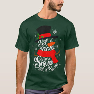 Jul, Låt det snöa, Snömannen, Vinter Snömannen T Shirt