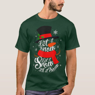 Jul, Låt det snöa, Snömannen, Vinter Snömannen T Shirt
