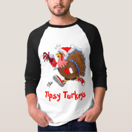 Jul lätt berusade Turkiet (vin) - Posta-Springa T Shirt