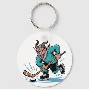Jul Lekar Ishockey Kuslig Jul Sport Nyckelring