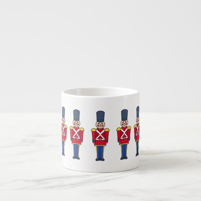 Jul leksakssoldater kaffemug  espressomugg (Framsidan)