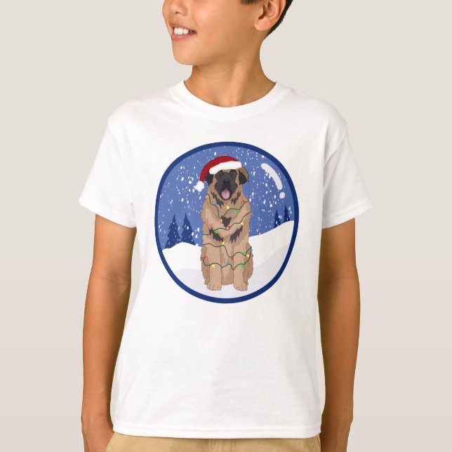 Jul Leonberger T Shirt (Framsida)
