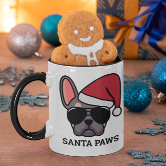 Jul Lilac Tan Fransk Bulldog Mugg