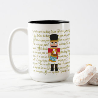 Jul Little Drummer Boy Två-Tonad Mugg