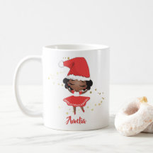 Jul Little Girl Ballerina, Santa Hat
