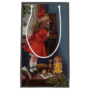 Jul Little Girl Telefon Antique