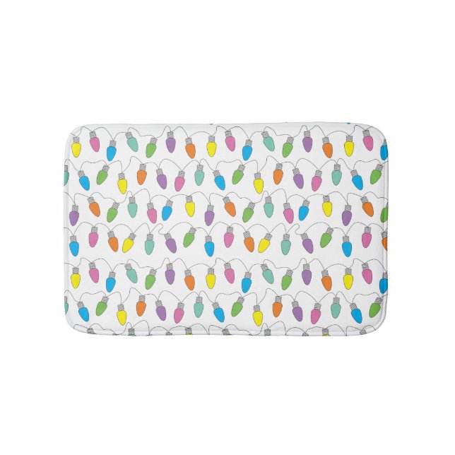 Jul ljus badrumsmatta (Framsidan)