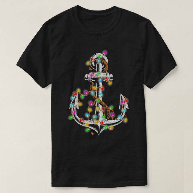 Jul Ljus Boot Sailing 2 T Shirt (Design framsida)