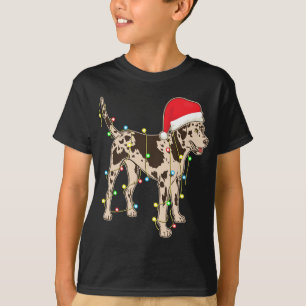Jul Ljus Catahoula Leopard Hund älskare Funny T Shirt