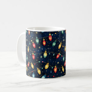 Jul-Ljus-design med tvillingglöd Kaffemugg