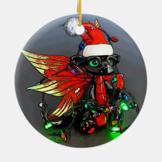 Jul Ljus Dragon Ornament