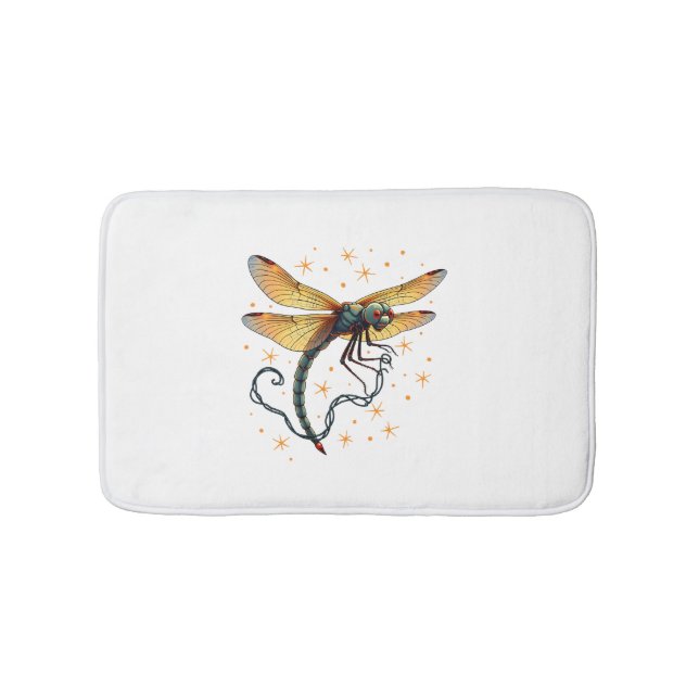 Jul Ljus Dragonfly Badrumsmatta (Framsidan)