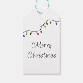 Jul Ljus Festive Helgdag Presentetikett