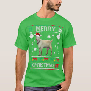 Jul Ljus Goat Julafton Pajama God jul T Shirt
