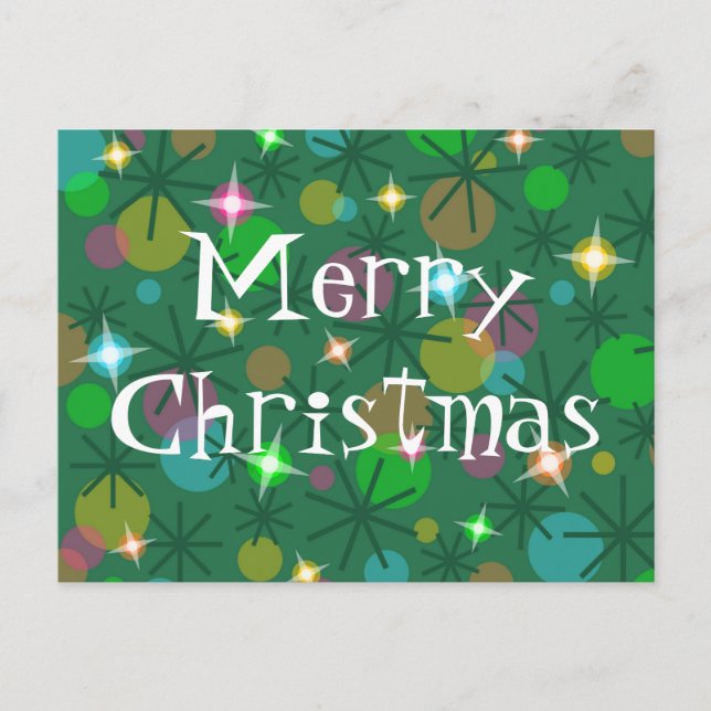 Jul Ljus "God jul postkort Helg Vykort (Framsida)