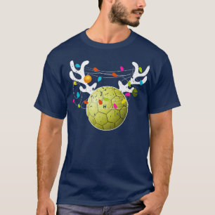 Jul Ljus Handball Funny Julafton T Shirt