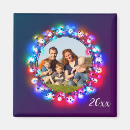 Jul Ljus Helgdag Photo Bild Wandan Magnet