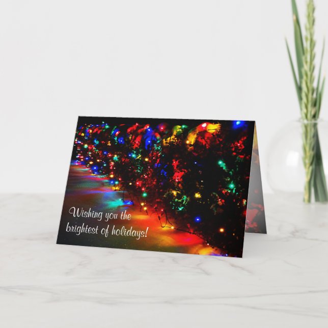 Jul Ljus Helgkort (Framsida)