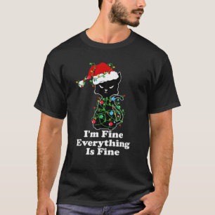 Jul Ljus I är Bra Allt är Bra, fuktig T Shirt