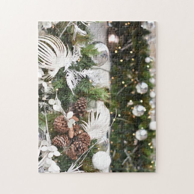 Jul-Ljus i London, England, Storbritannien Pussel (Vertikal)