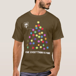 Jul ljus Jag är bra att allt är bra Träd T Shirt