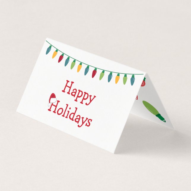 Jul-Ljus-kort #HolidayZ Kort (Framsida)