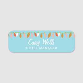 Jul-Ljus medarbetare Namnbricka