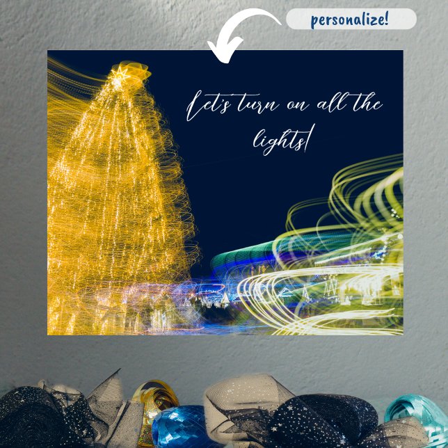 Jul ljus poster (Skapare uppladdad)
