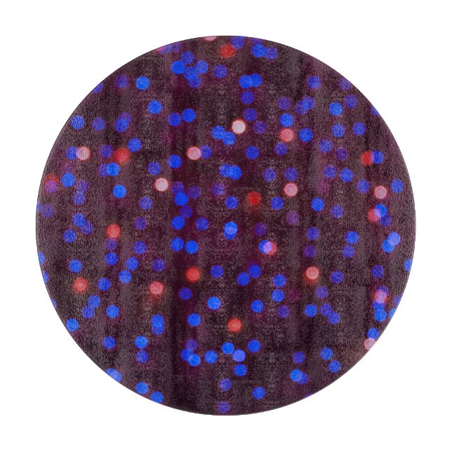 Jul ljus, suddig, festlig bakgrund. (Framsidan)