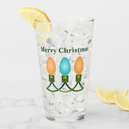 Jul Ljus Trio-Orangen och Blue Glaskopp