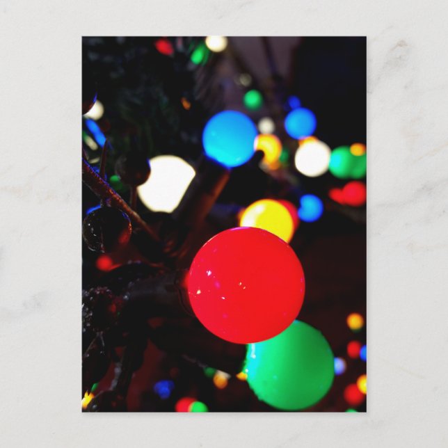 Jul Ljus Vykort (Framsida)