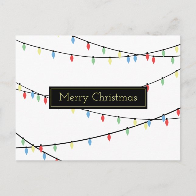 Jul Ljus Vykort (Framsida)